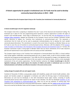 here - European Network on Independent Living