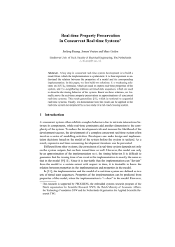 Real-time Property Preservation in Concurrent Real