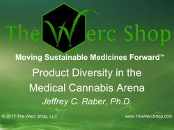 Introduction to Cannabis Chemistry