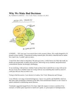 TBAD r1- Why We Make Bad Decisions