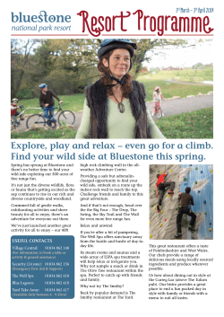 Explore, play and relax &ndash; even go for a climb