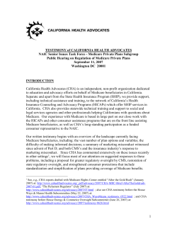 California Health Advocates