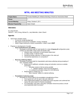 Project Meeting Minutes Template