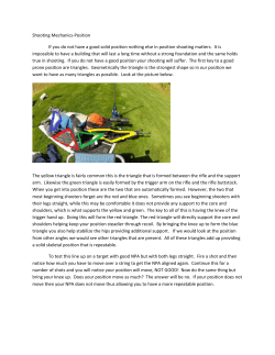 Shooting Mechanics-Position If you do not have a good