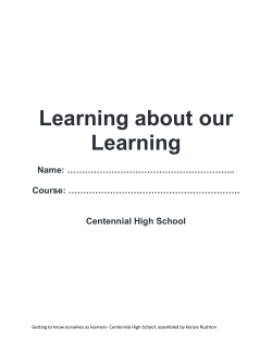 Centennial High School - Galileo Educational Network