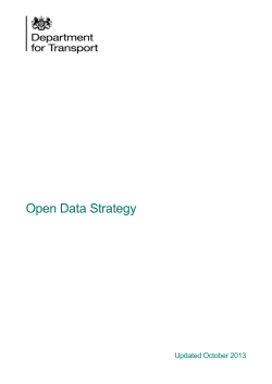 131025 Open Data Strategy