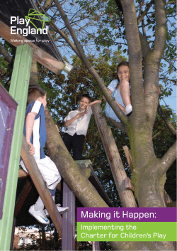 Making it Happen: Implementing the Charter for