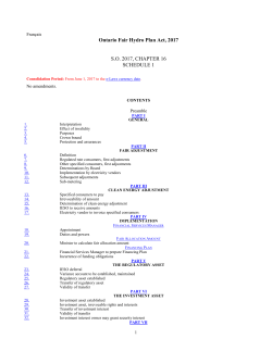 Ontario Fair Hydro Plan Act, 2017, SO 2017, c. 16