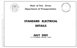 standard electrical details july 2001