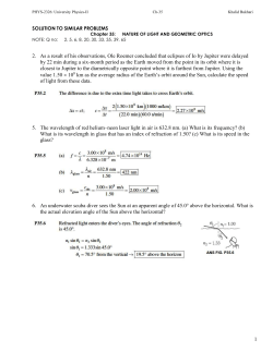 POP4e: Ch. 1 Problems