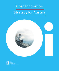 Open Innovation Strategy for Austria