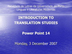 Nord`s Text Analysis in Translation
