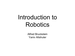 Introduction to Robotics