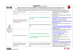 GigaBYTE y1_2 SOW - Somerset Learning Platform