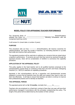 nut-model-policy-appraisal