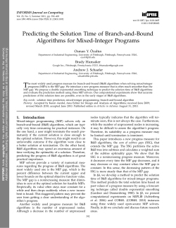 Predicting the Solution Time of Branch-and
