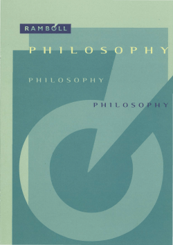 Read PDF, 0.5 MB - The Ramboll Foundation