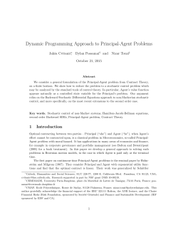 Dynamic Programming Approach to Principal