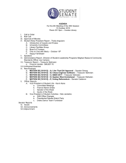 161013-Agenda-1 - Drake University Student Senate
