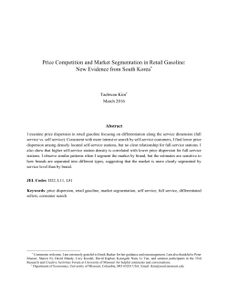 Price Competition and Market Segmentation in