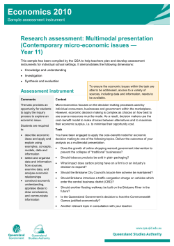 Multimodal presentation (Contemporary micro