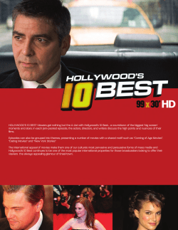 HOLLYWOOD`S 10 BEST Viewers get nothing but the A