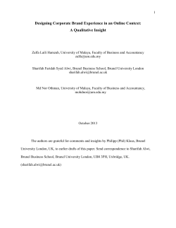 Fulltext - Brunel University Research Archive