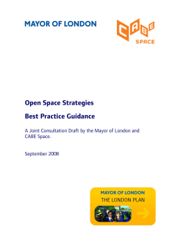 Open Space Strategies - Best Practice Guidance