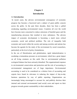 In recent years, the adverse environmental effect of