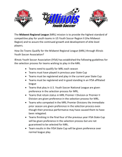 The Midwest Regional League (MRL)