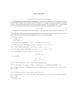 COST FUNCTIONS 1.1. Understanding and representing