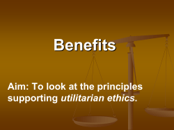 Ethics Through The Ages