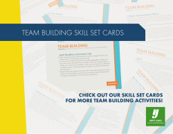 team building skill set cards