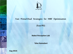 Fast Primal-Dual Strategies for MRF Optimization
