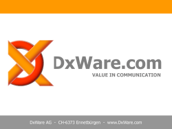 Produkt DxNode