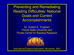 PowerPoint - Florida Center for Reading Research