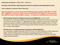 Learn strategies for promoting AREA and RUI.