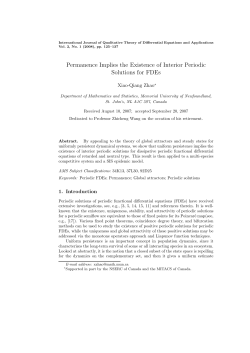 Permanence Implies the Existence of Interior Periodic Solutions for