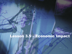3.5 Economic Impact