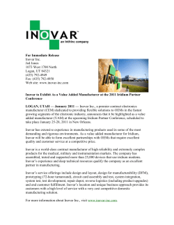 Inovar, Inc.