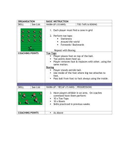 ORGANISATION BASIC INSTRUCTION SKILL