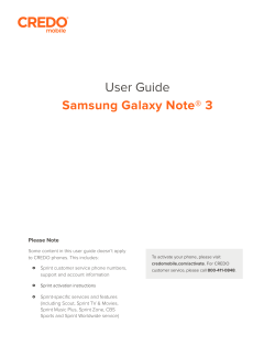 Samsung Galaxy Note 3 User Guide