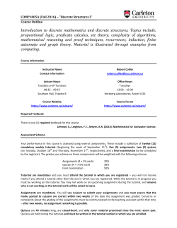 Introduction to discrete mathematics and discrete structures. Topics