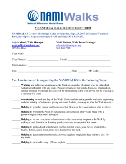 Team Committment Volunteer Interest Form