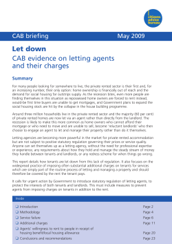let down - Citizens Advice