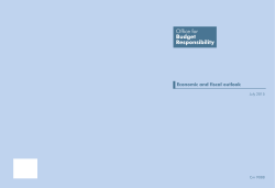 Economic and fiscal outlook July 2015