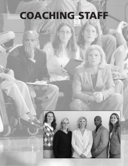 coaching staff - St Joseph`s Hawks