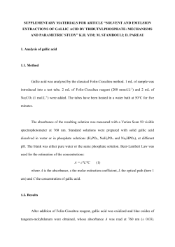 SUPPLEMENTARY MATERIALS FOR ARTICLE &ldquo;SOLVENT AND