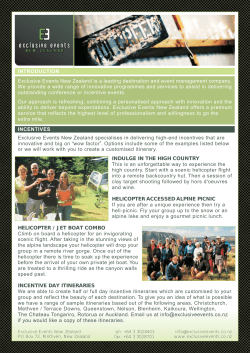 Exclusive Events New Zealand specialises in delivering high