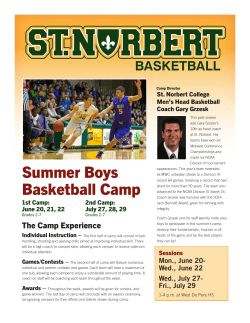 Summer Boys Basketball Camp